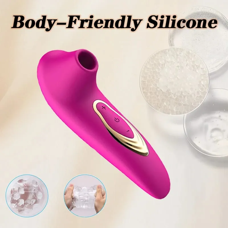 Clitoral Sucking Vibrator for Women Clit Sucker Vibrators with 5 Suction & Vibration Mode Waterproof Rose Sex Toy Clitoris — image 4