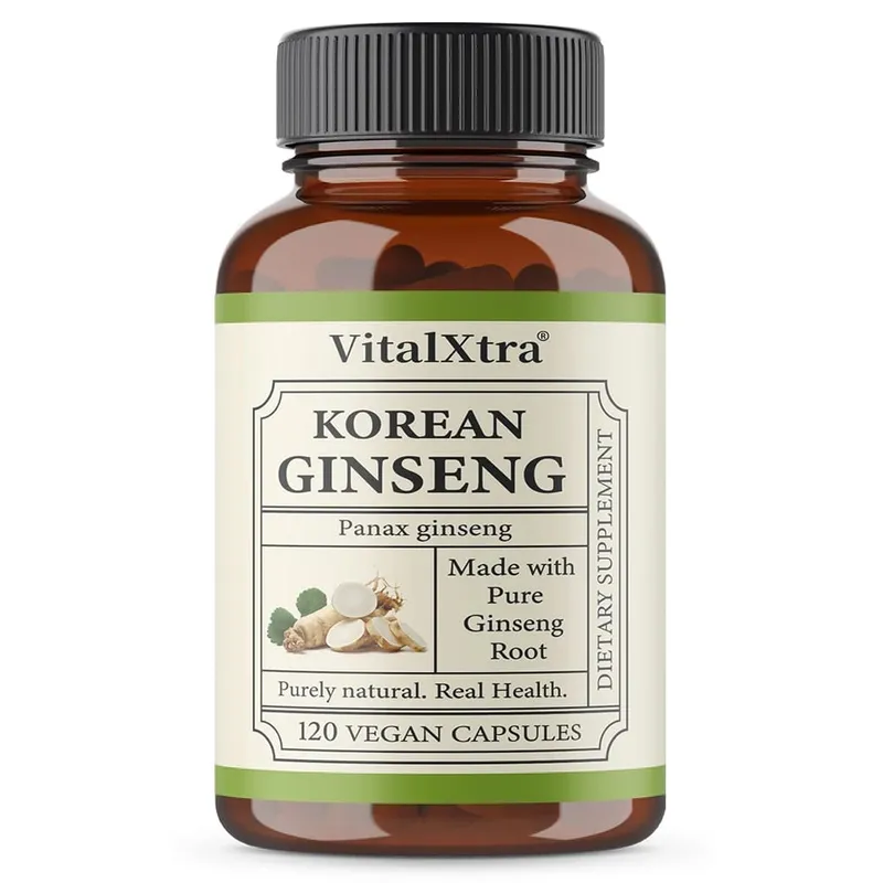 Supplément de ginseng coréen de 1 000 mg – Haute puissance pour la concentration énergétique, la vitalité et le soutien immunitaire pour les hommes et les femmes — image 8