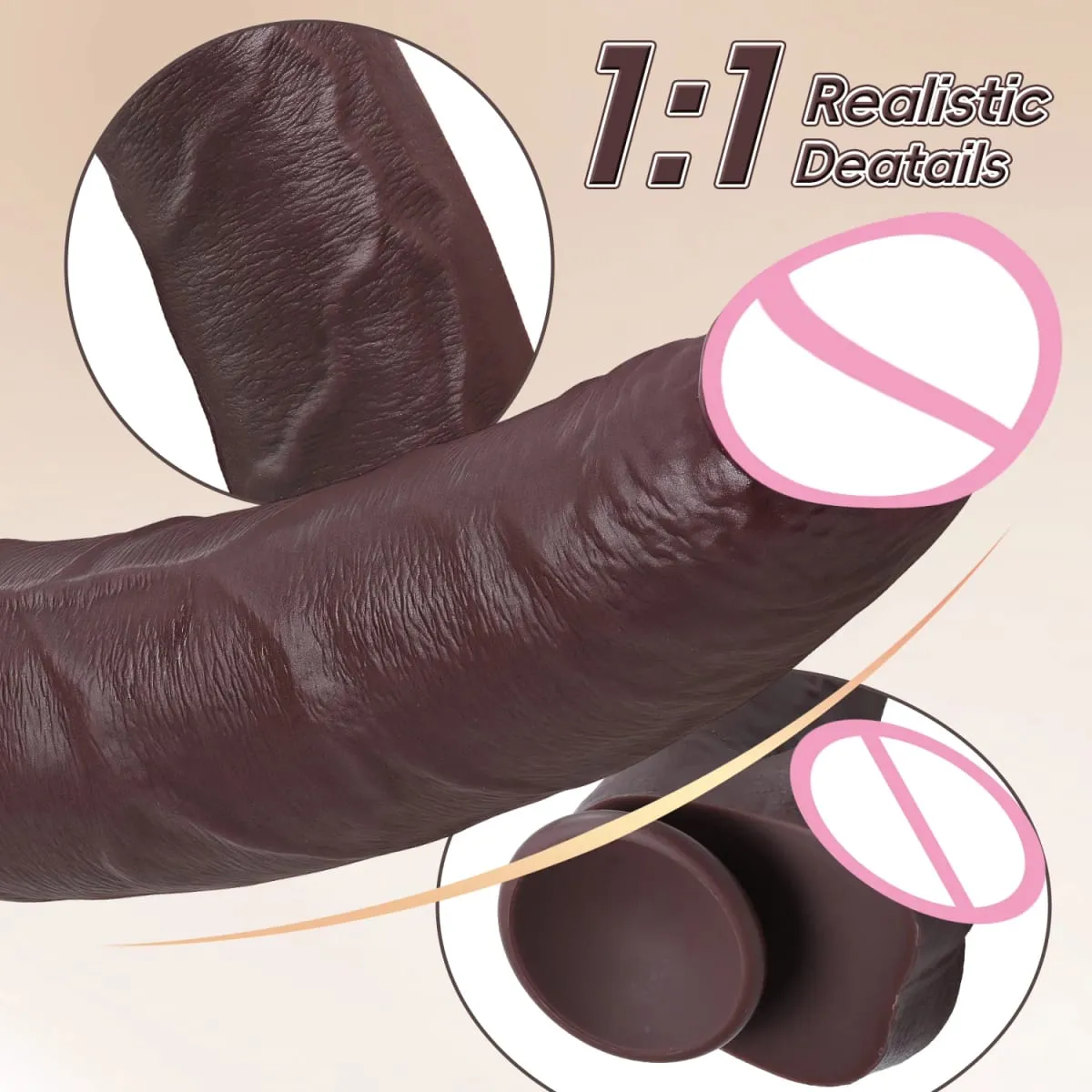 Dildi di realtà di grandi dimensioni Super lungo Butt Plug in silicone per singoli Masturbatori per uomini Donne Gay Dildo Sextoys Sex Shop 18+ — image 2
