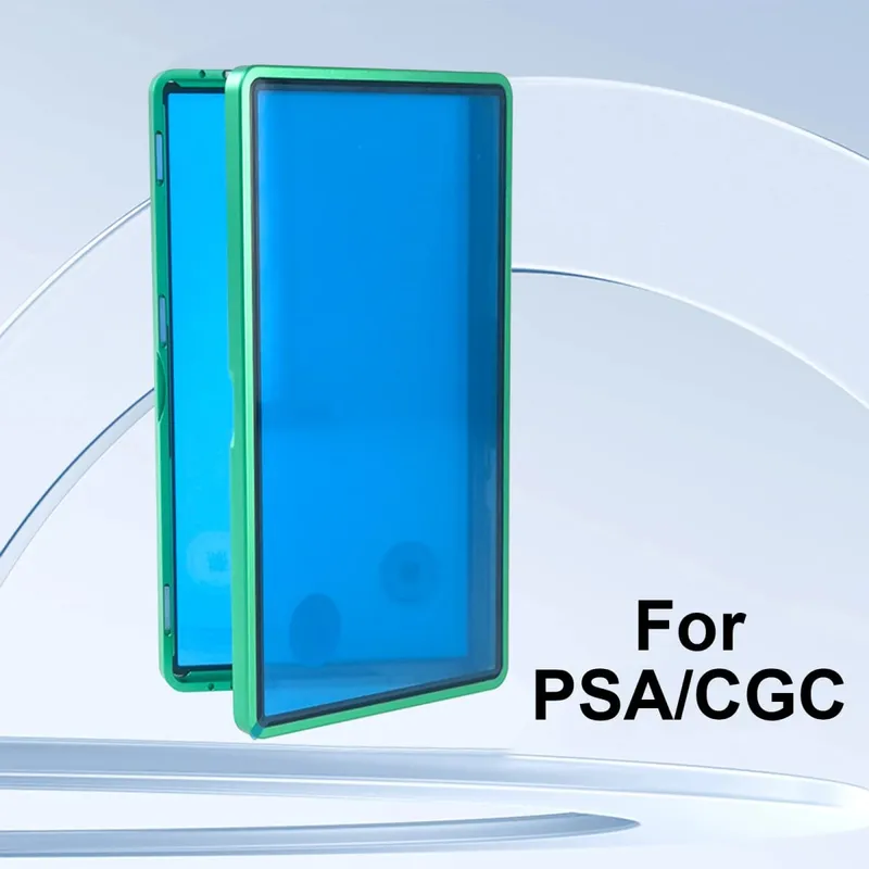อลูมิเนียมเกรดการ์ด Protector สำหรับ PSA/CGC Slab UV & Scratch Resistance Trading Card ผู้ถือจอแสดงผลแม่เหล็กกล่อง — image 11