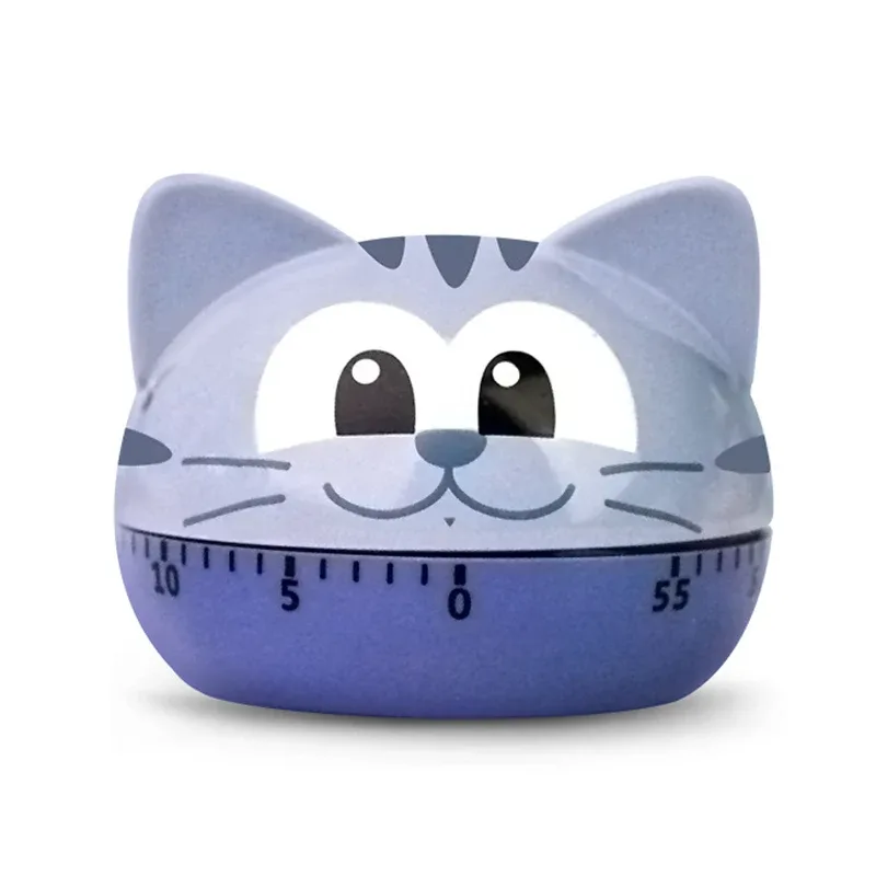 Mechanischer Küchentimer mit Cartoon-Tiermuster, Kochalarm, Countdown-Timer — image 11