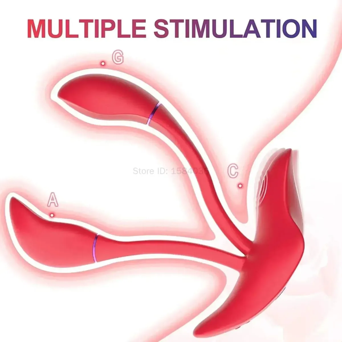 Kontrol Aplikasi 9 Kecepatan Penggetar Vagina G Spot Anal Pemijat Ganda Stimulator Telur Bergetar Dapat Dipakai 18 + Mainan Seks Dewasa untuk Wanita — image 6