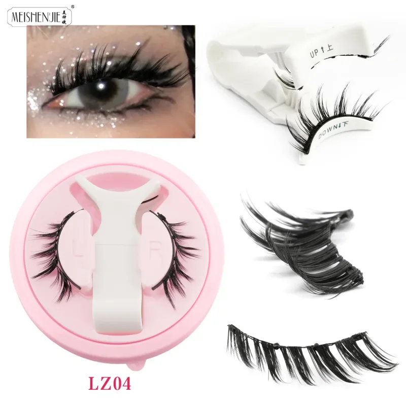 Magnetische Wimpern, 1 Stück, kein Kleber erforderlich, wiederverwendbar, natürlicher Look, 3D-Wimpern, einfach anzuwenden, weiche magnetische Wimpern-Set für Augen-Make-up — image 13
