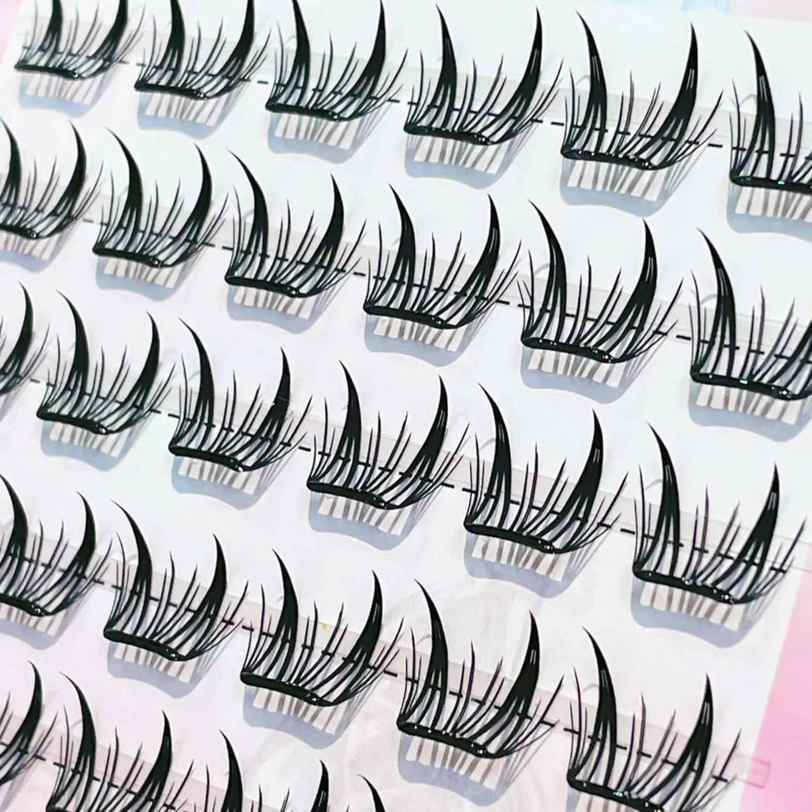 Sztuczne rzęsy C Curl naturalne i delikatne rzęsy Manga samoprzylepne rzęsy idealne dla dziewczynek wieczorowe narzędzia do makijażu oczu — image 4