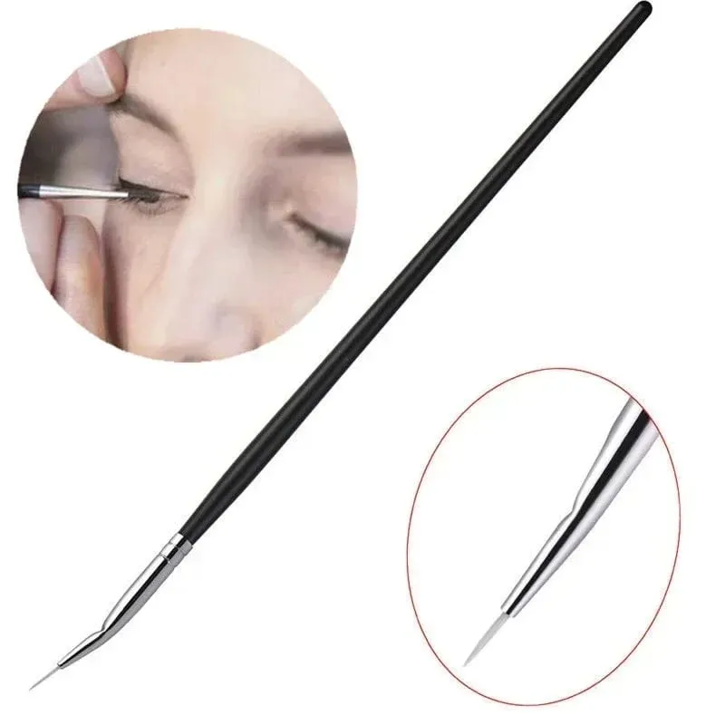 Bent Liner แปรงแต่งหน้าแปรงอายไลเนอร์มุม Fine แปรงอายไลเนอร์ Eye Contour เครื่องมือแต่งหน้าอายแชโดว์ Eye Brow แปรงเครื่องมือ — image 4