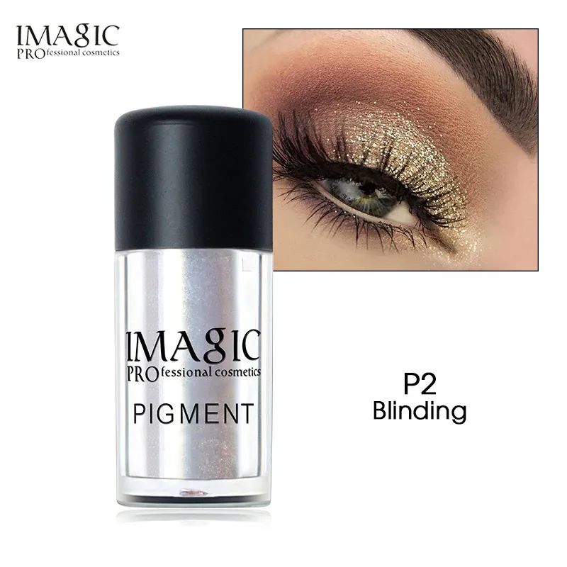 Neue Ankunft Glitter Lidschatten Metallic Lose Pulver Wasserdicht Schimmer Pigmente Farben Lidschatten Make-Up Kosmetik — image 8