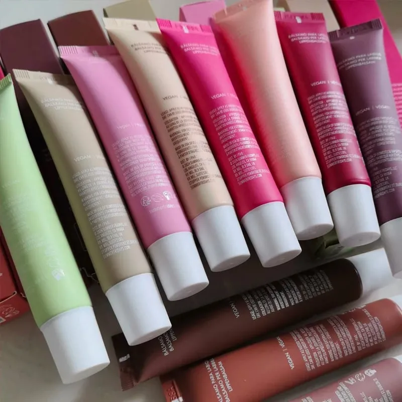 Hot Summer Limited Balsamo per labbra idratante Rossetto trasparente Torta di compleanno alla ciliegia Specchio alla vaniglia Lucidalabbra Trucco di bellezza del venerdì — image 2