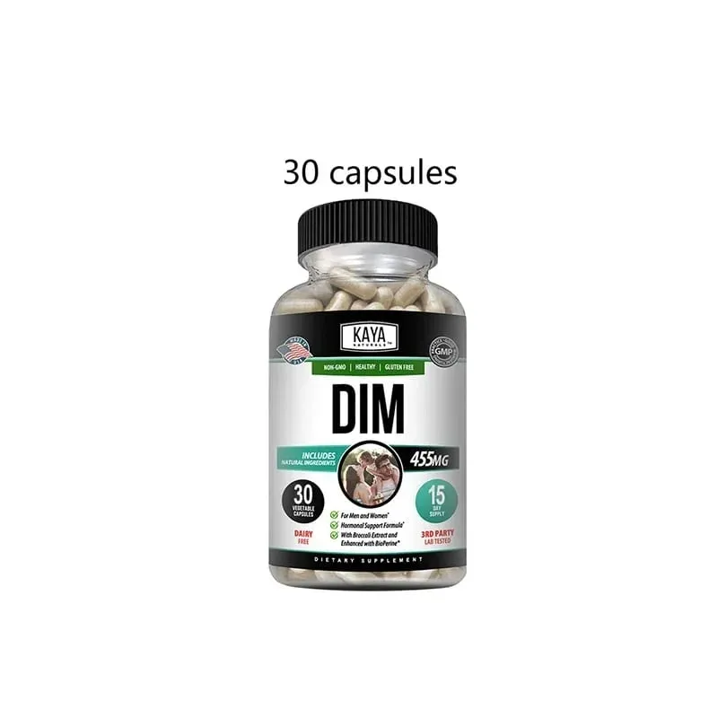 DIM Capsules - DIM Supplement for Men and Women | Herbal Supplement for Hormone Balance Menopause and Prostate — image 8