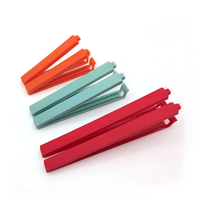 1Pc/4 /8/10Pcs Plastic Sealing Clips for Kitchen Food Freshness Preservation Sealing Clips Large-sized Clips for Snacks — image 1