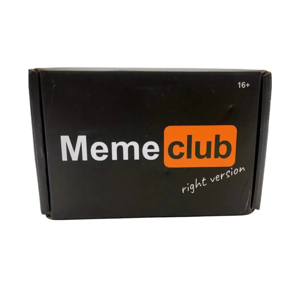 "Meme Club: Versión correcta", versión rusa del juego de mesa interactivo, juego de cartas adecuado para reuniones de empresa, regalo navideño. — image 2