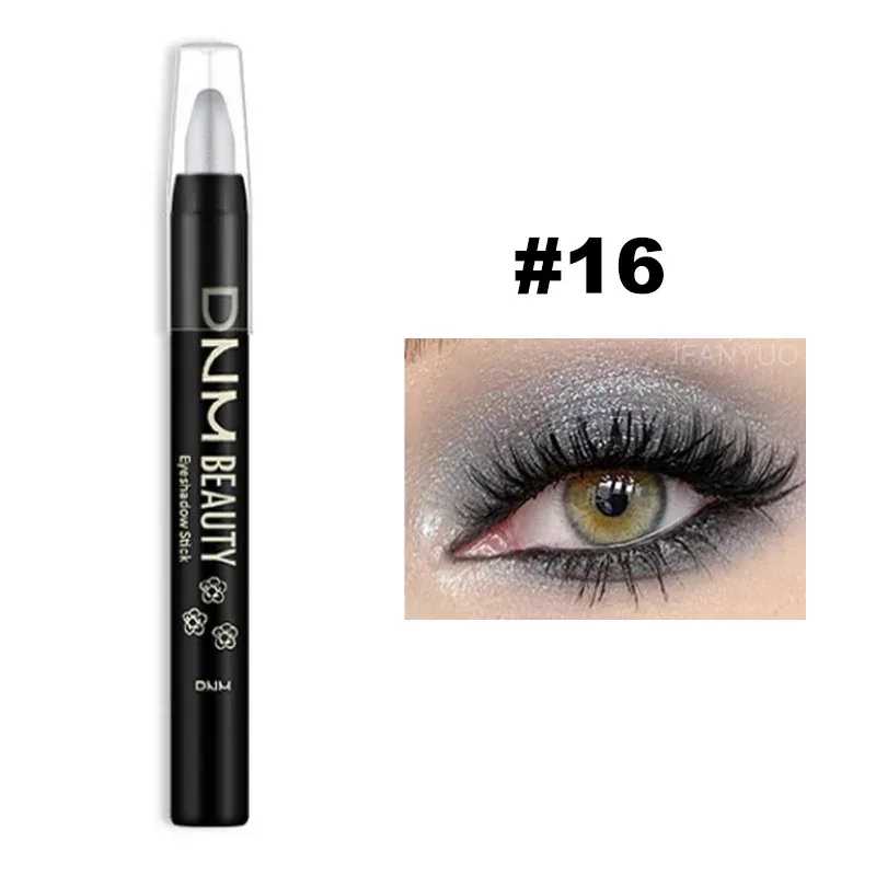 16 สี Pearlescent อายไลเนอร์อายแชโดว์ดินสอสี Glitter กันน้ำยาวนาน Shimmer Eye แต่งหน้า Non-smudge อายไลเนอร์ — image 22