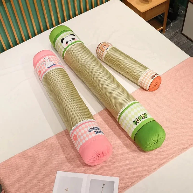 60 ซม.Panda Ice Vine หมอน Plush สองด้าน Cool Ice หวายเบาะนุ่ม Plush Throw หมอนบ้านโซฟาเตียงตกแต่งของขวัญ — image 6