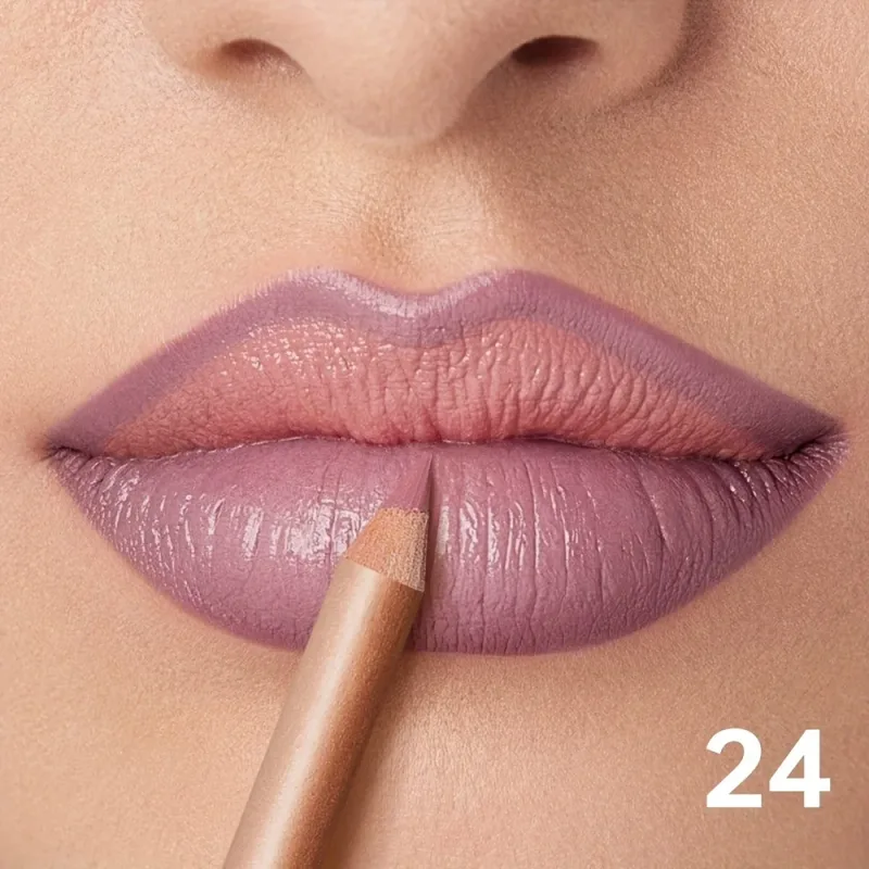 Matte Lip Liner Pencil Nude Long-Lasting Waterproof Smudge-Proof Precise Outline Smooth Creamy Formula — image 18