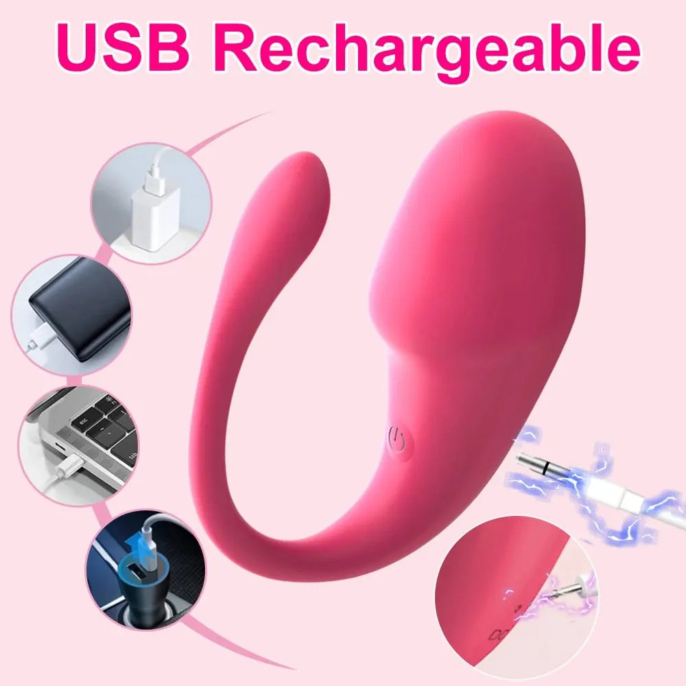 Bærbare trusser Vibrator APP Kontrol Vibrerende Æg G Spot Clit Vaginal Stimulator Massager Voksen Sexlegetøj til Kvinder Par — image 5