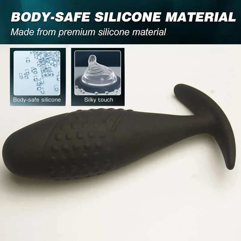 Tappi anali in silicone con base affusolata per comfort testurizzati Giocattoli del sesso anale Trainer Training Analplug Buttplug Butplug — image 4