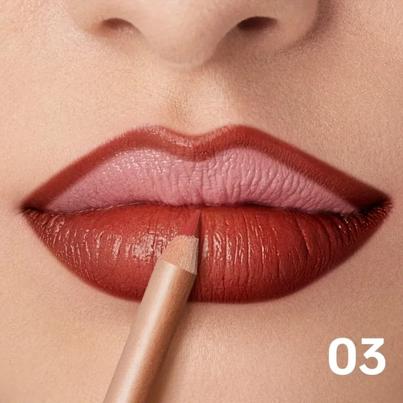 Matte Lip Liner Pencil Nude Long-Lasting Waterproof Smudge-Proof Precise Outline Smooth Creamy Formula — image 13