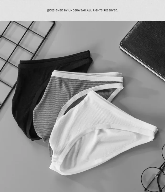 Seluar Dalam Satu Lapisan Lelaki Ultra Nipis U Convex Seluar dalam Seluar Dalam Musim Panas Seksi Kelembapan Bernafas — image 3