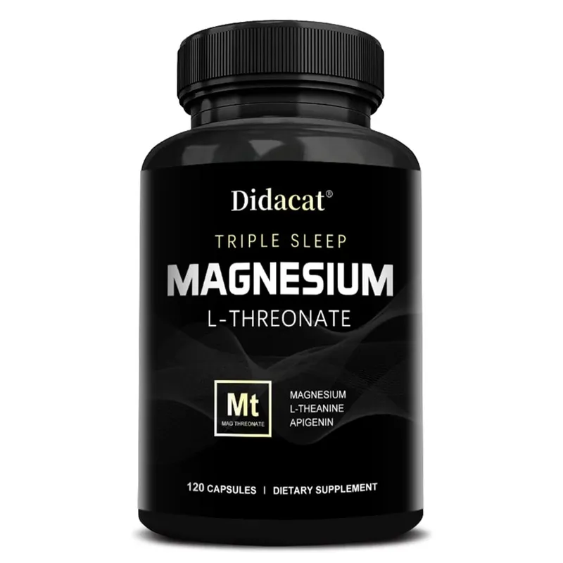 Magnesium L-threonate Capsules - Enhance Concentration Memory Promote Brain Health Improve Sleep Quality Reduces Fatigue — image 9