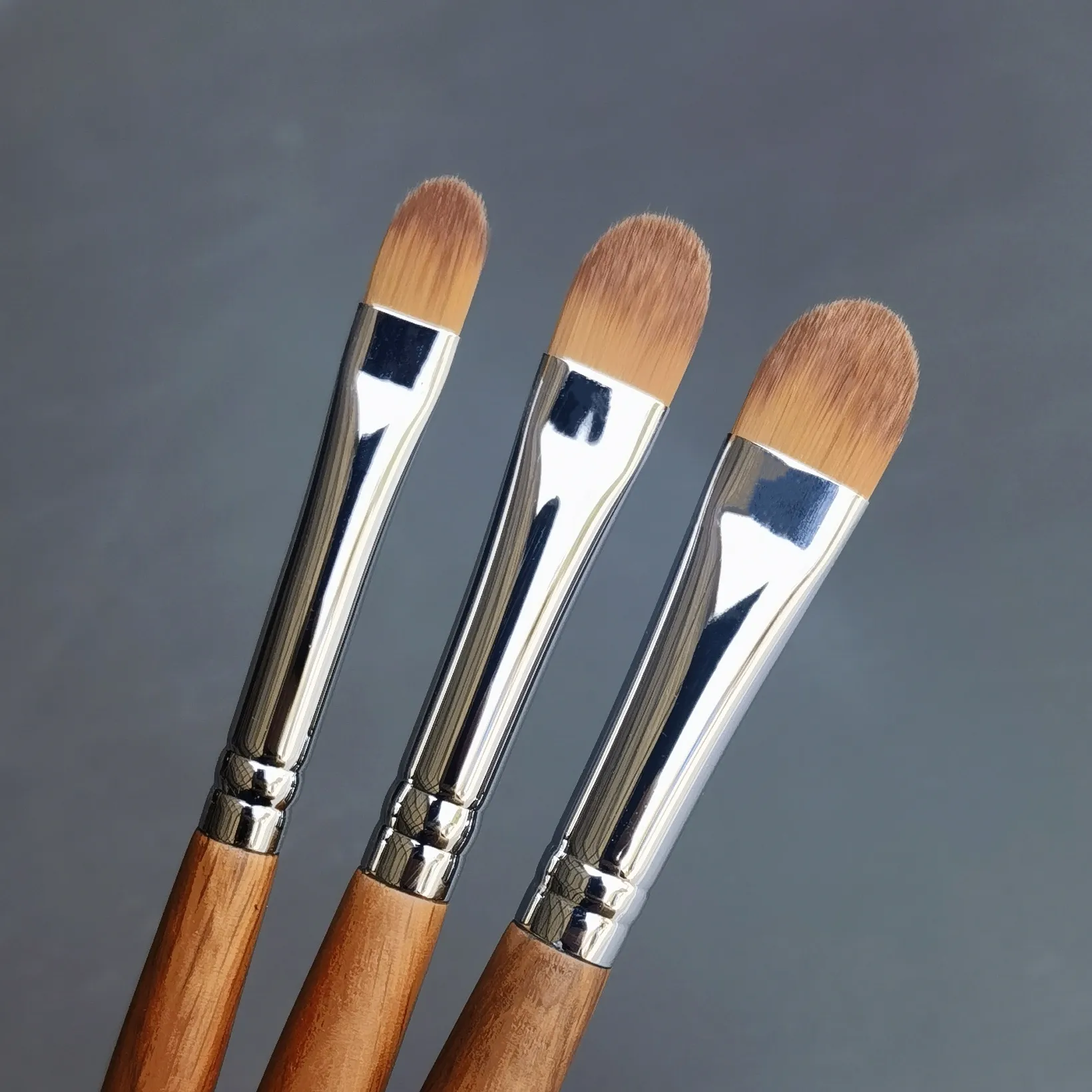 Ploché korektorové štětce Make-up Set Syntetické vlasy Profesionální korektor Kosmetický štětec Mixing Beauty Make-up Nástroje — image 5