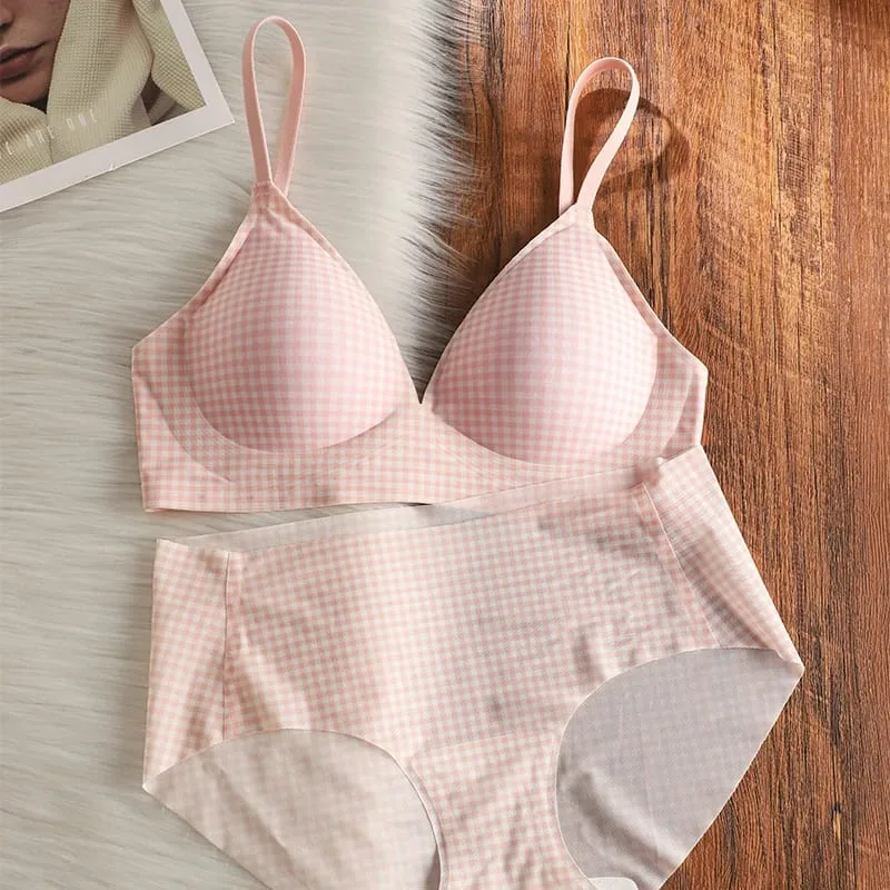 Elegantní Seamless Bralette Malá poprsí Sbírka Proti povisnutí Tenká nastavitelná ramínka Wirefree Comfort Fit UK Light Support Podprsenka — image 10