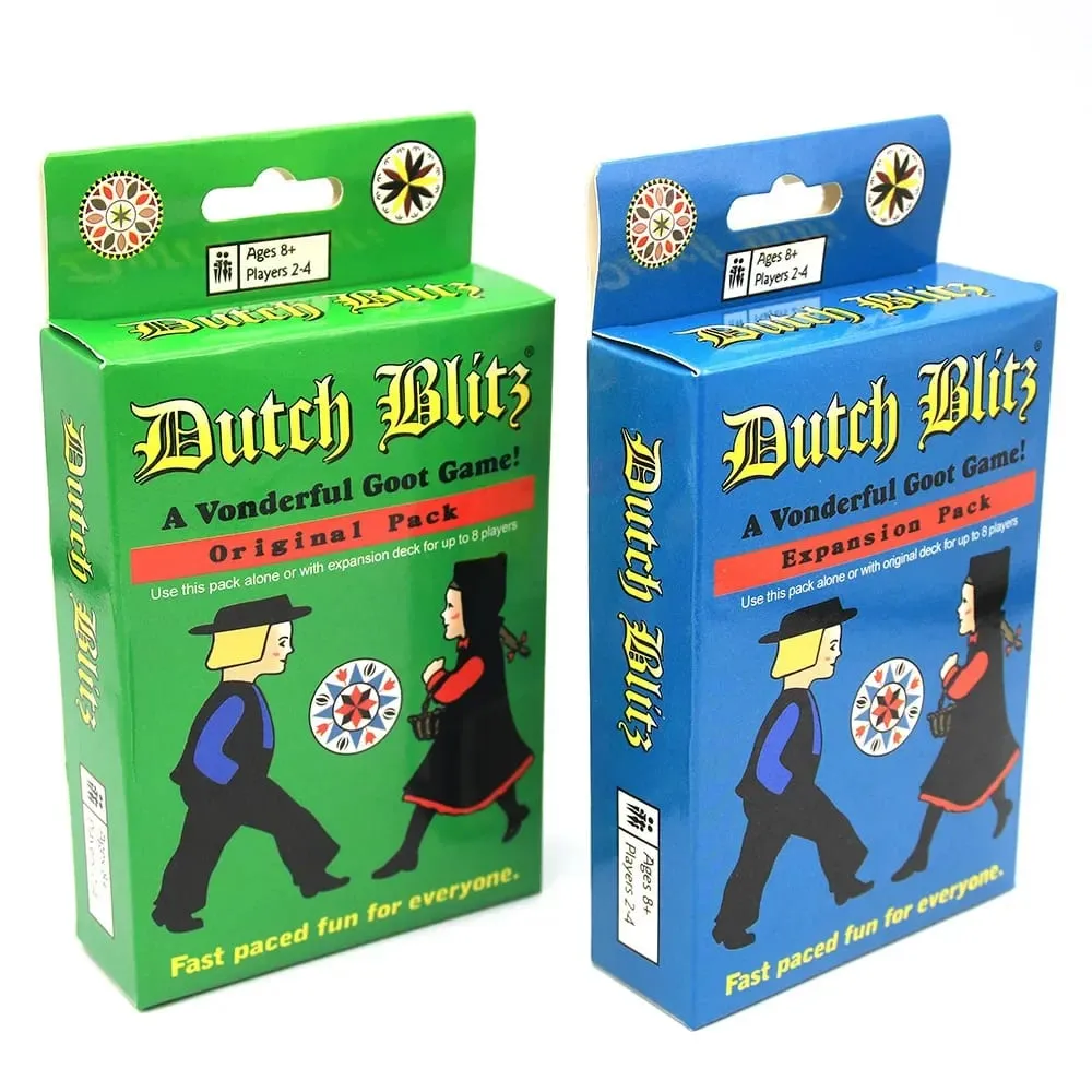 Dutch Blitz The Original Fast Paced Card Game Contains 160 Card Quick And Easy To Learn Great Family Game For Everyone For 2 — image 1