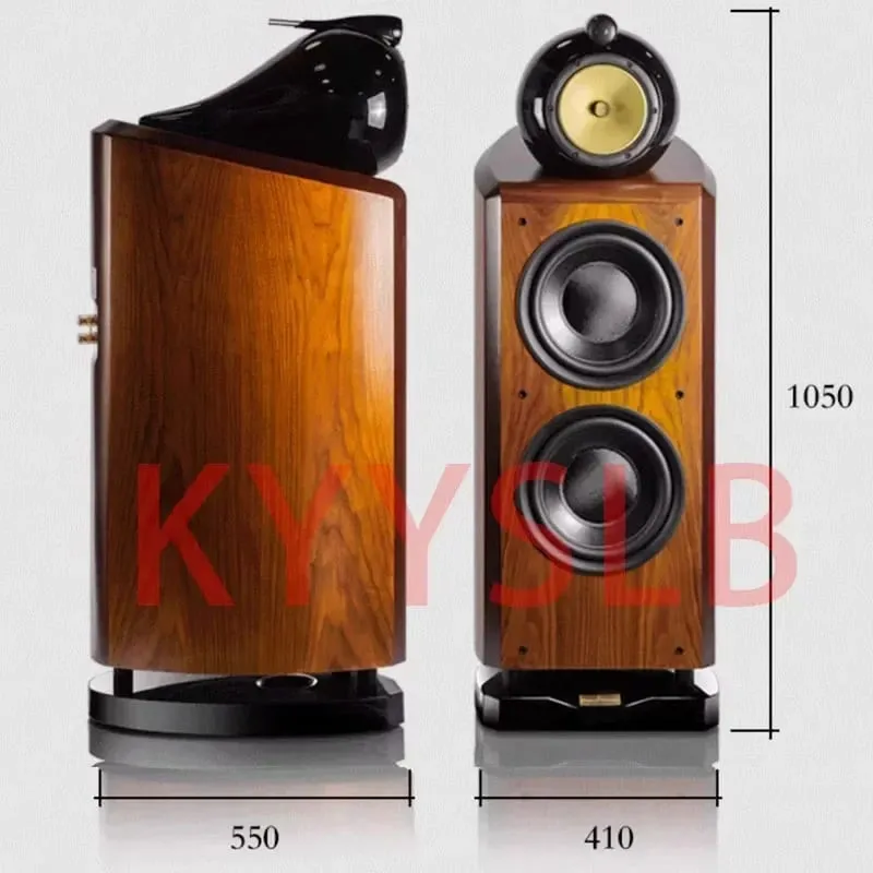 300W 10-inch High Power Three-way 4-unit High-end Passive Speaker Home Theater Floor Speaker Large Bass Speaker High Fidelity — image 6