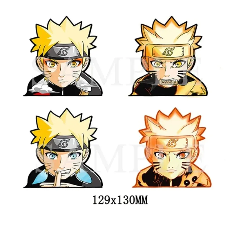 Anime 3D Lenticular Sticker Goku Vegeta Waterproof Decals for Car Refrigerator Skateboard Etc.kid's Gifts