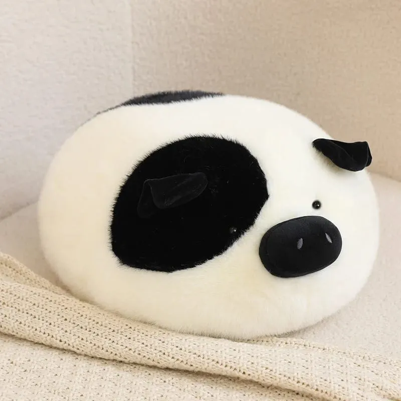 Oreiller en peluche Animal pelucheux de 40cm, Hamster, lapin, vache, cochon, décompression, coussin de canapé, accessoire de photographie, cadeau de vacances — image 13