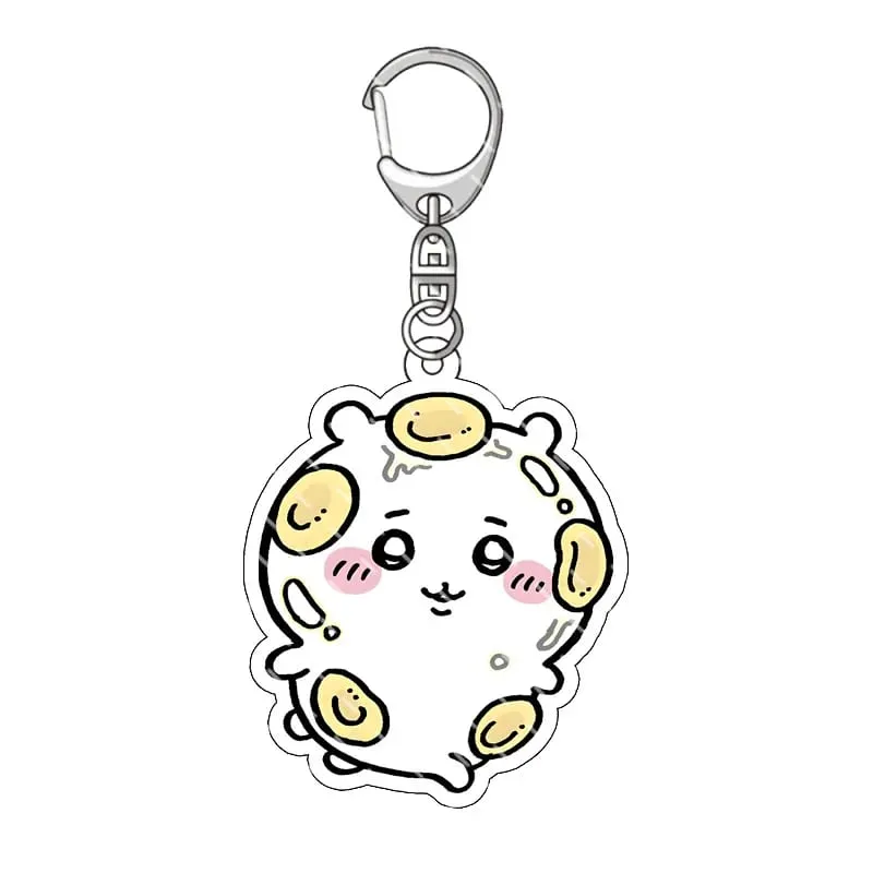 Yiji pendentif Anime bande dessinée acrylique périphérique porte-clés Hachiware Usagi mignon pendentif sac suspendu décoration décoration — image 36