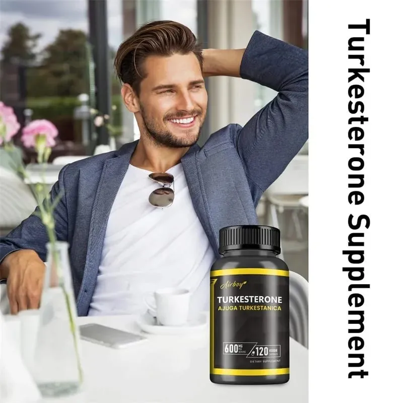 Turkesterone 600 มก. - รองรับประสิทธิภาพความแข็งแรงของกล้ามเนื้อและการฟื้นตัว และปรับปรุงระดับพลังงานและความอดทน — image 4