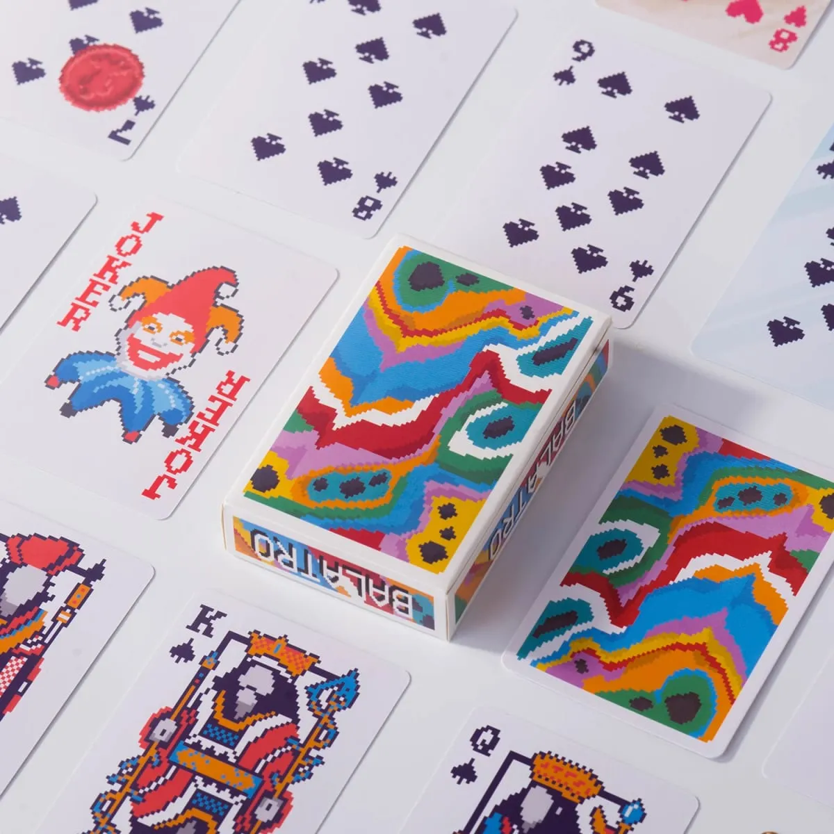 Set di carte da poker classico: gioco di società essenziale per riunioni, giochi da tavolo e divertimento festivo Carte da gioco durevoli e portatili — image 1