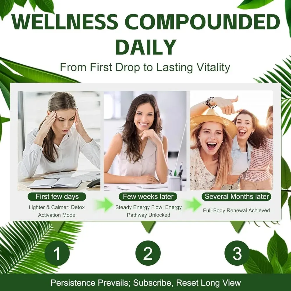 Soursop Tekuté kapky rostlinný extrakt s rostlinným extraktem se směsí ovoce a listů Soursop Daily Wellness Formula Vegan — image 3