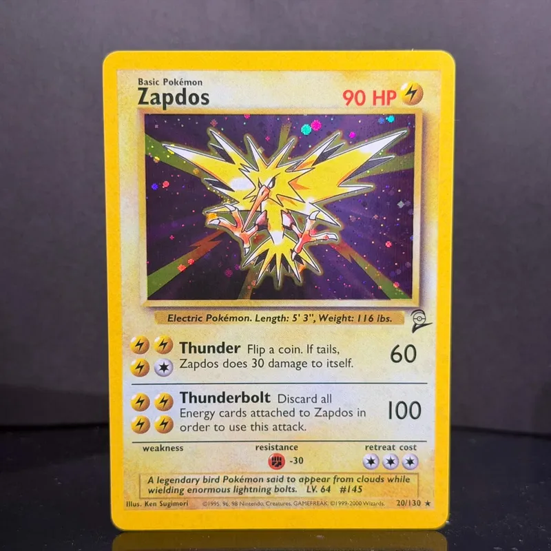 Poket 2000 Set Pangkalan 2 OG Nostalgia Koleksi Hitmonchan Scyther Clefable Pidgeot Mewtwo Proksi Holo Tradisional — image 25