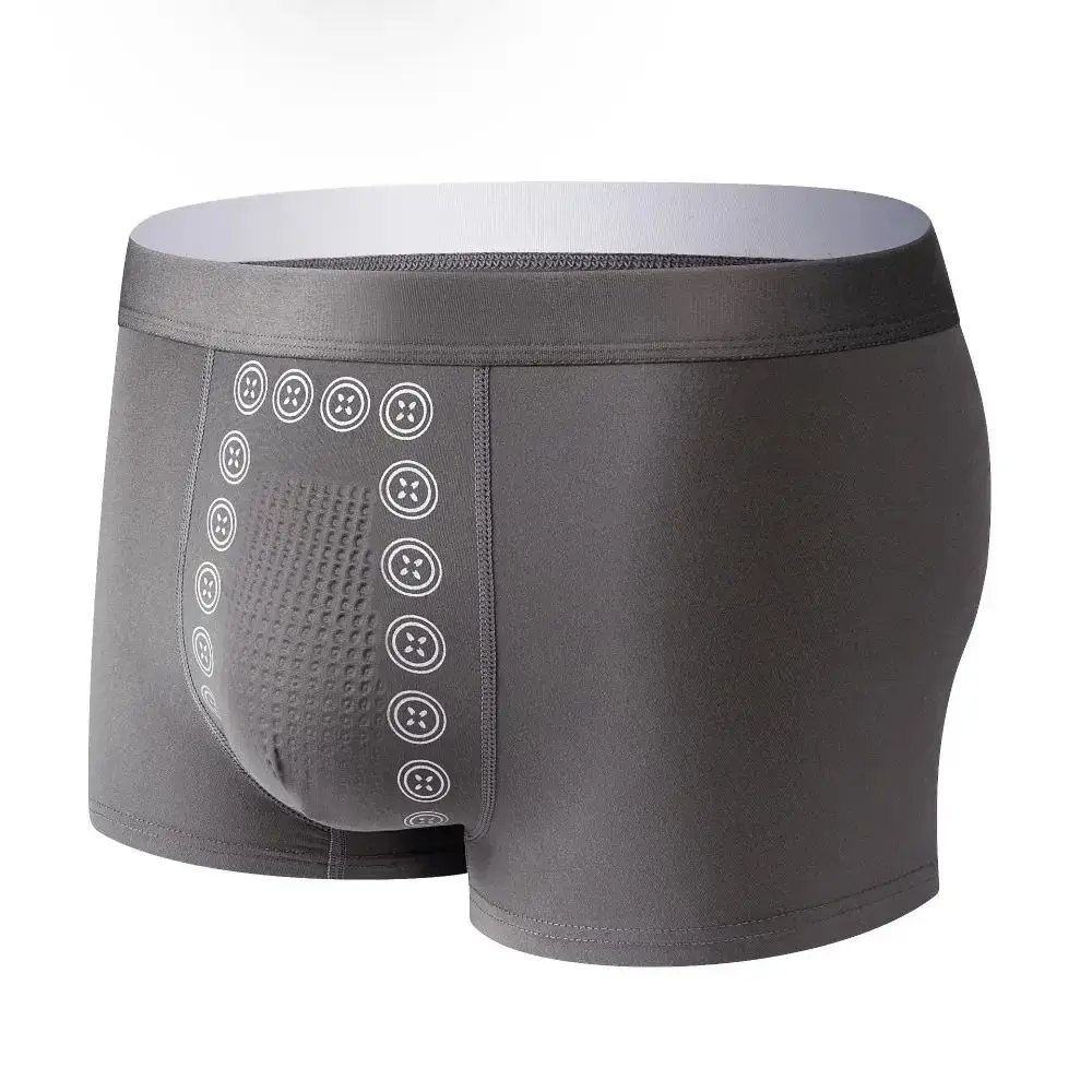 4pcs Boxer กางเกงขาสั้นผ้าไหมน้ำแข็งชุดชั้นใน Cool Underpants Breathable เซ็กซี่บางกางเกงเซ็กซี่ชุดชั้นใน U นูน — image 6