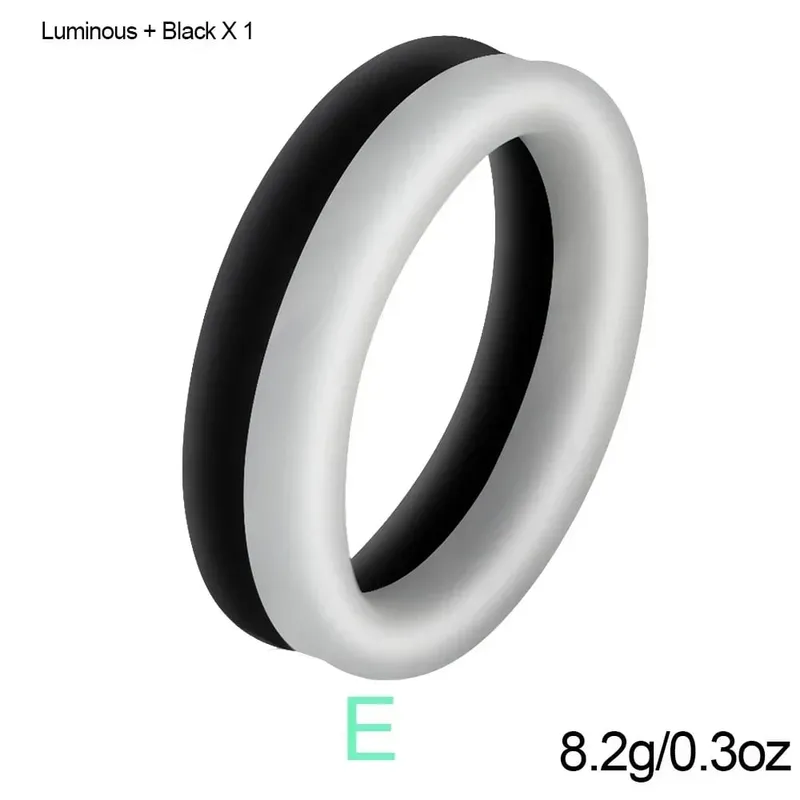 1/3 Pcs Männer Penis Ring Silikon Cock Ringe Männlichen Schloss Ejakulation Hodensack Ball Stretcher Anillo Hombre Cockring Sex Spielzeug Für männer — image 12