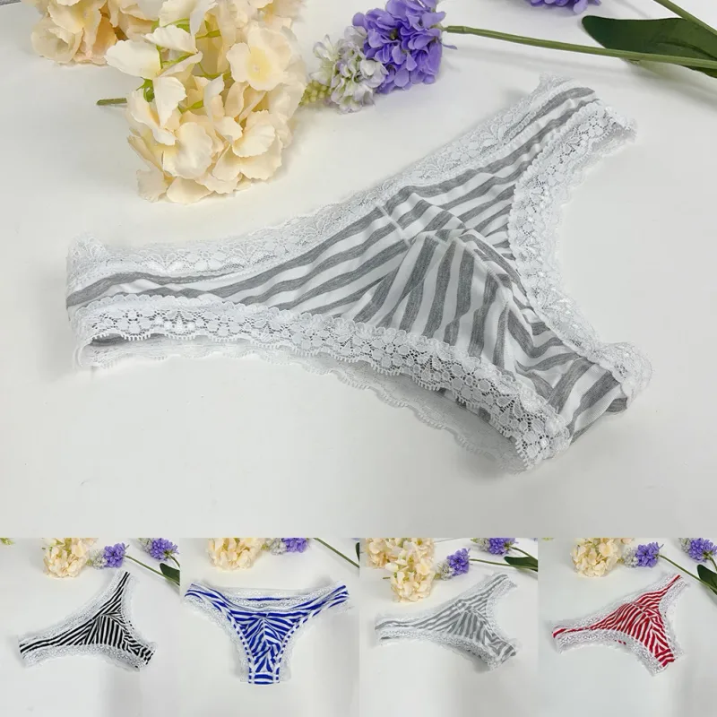 Lelaki Potong Renda Seluar Dalam G-string Berjalur Punggung separuh tertutup Seluar dalam Thong Setengah Pinggul Seluar Dalam Lelaki Seluar Dalam Seksi