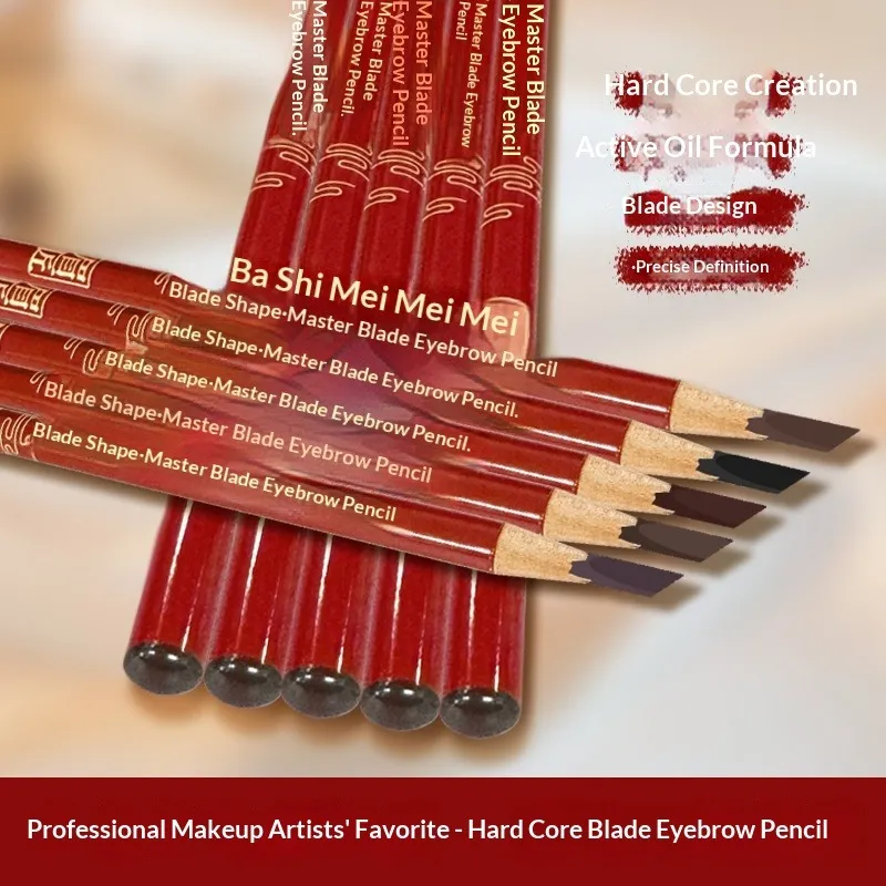 Precision Hard Core øjenbrynsblyant - Skaber naturlige vilde bryn med Microblading-effekt Vandtæt og langtidsholdbar — image 3