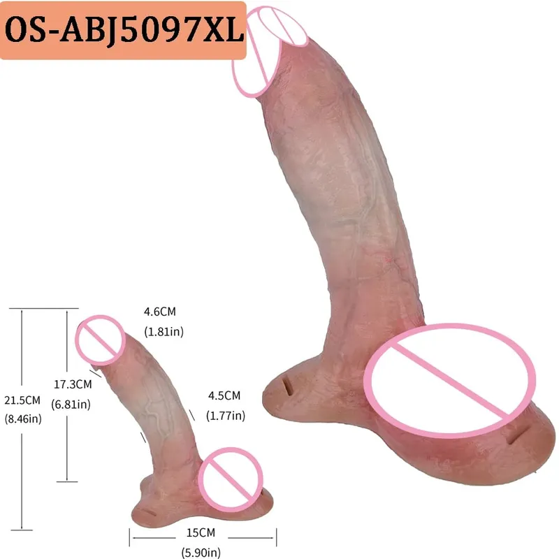12 Styles Huge Dildo Soft Dual Density Butt Plug анальная пробка 18+ Male Female Anus Vagina Masturbation Sex Pleasure Toys — image 30