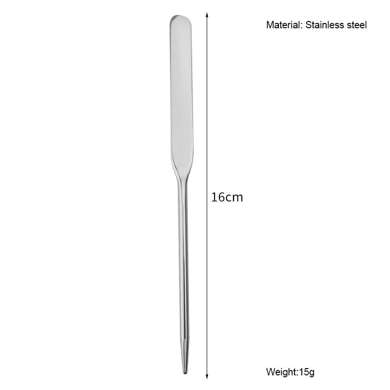 3/4/5/6 PCS Makeup Foundation Brush Lipstick Eye Shadow Mixing Palette Stainless Steel with Spatula Rod Color Stick Beauty Tools — image 11