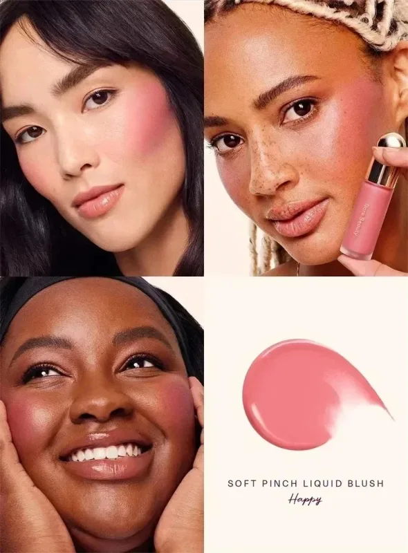 หายากความงามแต่งหน้า Cheek Blush Cream Blusher Stick Bliss ส่งเสริมลิปสติกใหม่ Happy Hope Worth Love ลิปกลอสยี่ห้อเครื่องสำอาง — image 33