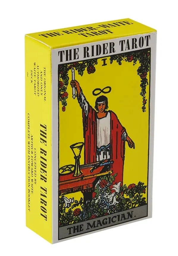 Englisch/Spanisch Version Klassiker The Rider Tarotkarte Vorhersage Weissagung Brettspiel Spielzeug Urlaubsspiele Waite Tarot Deck Booklet — image 8
