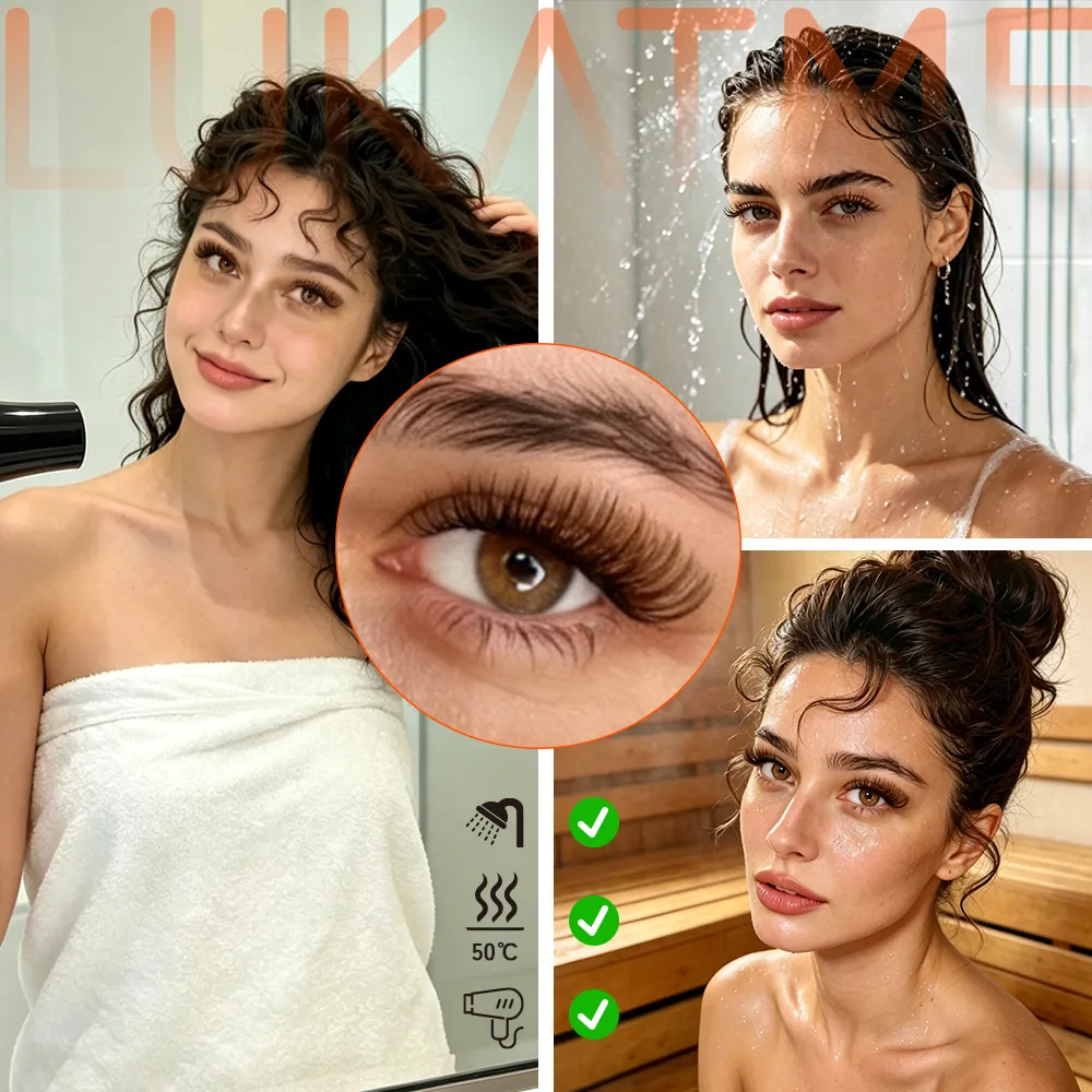 Brown 5D M Curl Fox Eyelash Extensions 7-14mm Premium Soft Volume 5D Lashes Foxy Eye Brown False Mink 5D W Eyelashes — image 6