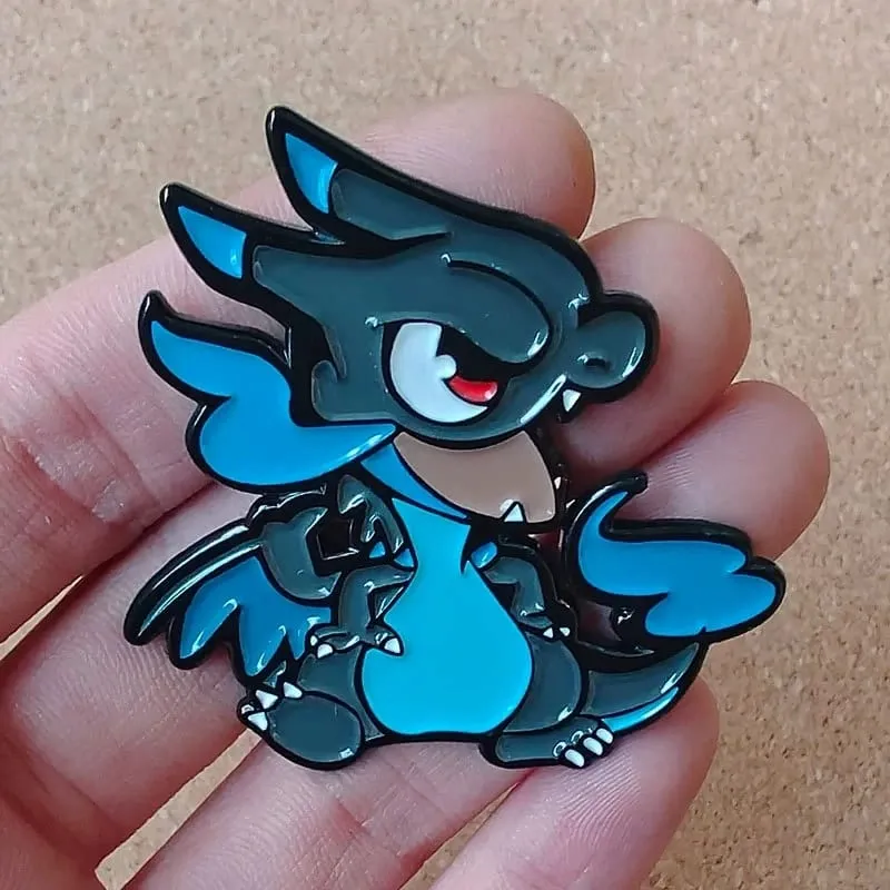 Pin Enamel Pokemon Gengar Dan Pin Lapel Pikachu untuk Beg galas Lencana Roti Kerongsang Pingat untuk Pakaian Hadiah Perhiasan untuk Rakan