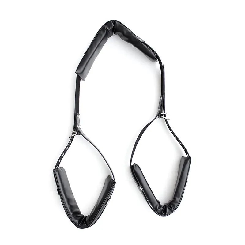 ปรับBondageเกียร์Handcuffs Cuffsข้อเท้าเปิดขาRestraint Fetishเพศของเล่นสำหรับหญิงคู่ผู้ใหญ่เกมไม่มีVibator