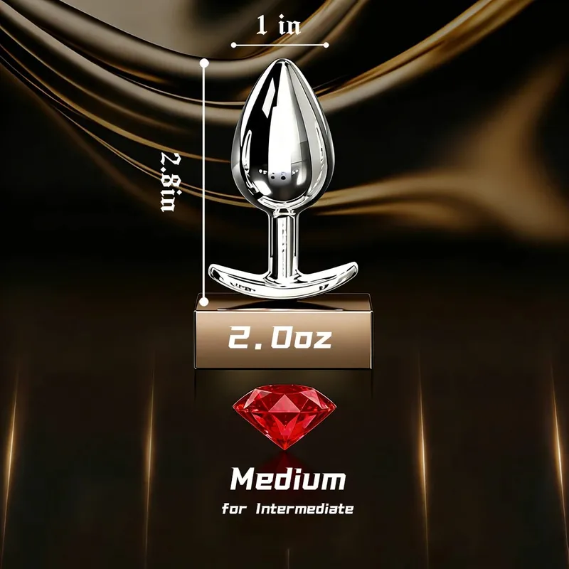 4 Sizes Metal Outdoor Anal Plug Stainless Steels Anchor Base Butt Plug Prostate Massager Anal Masturbator Dildos Adult Sex Toys — image 8