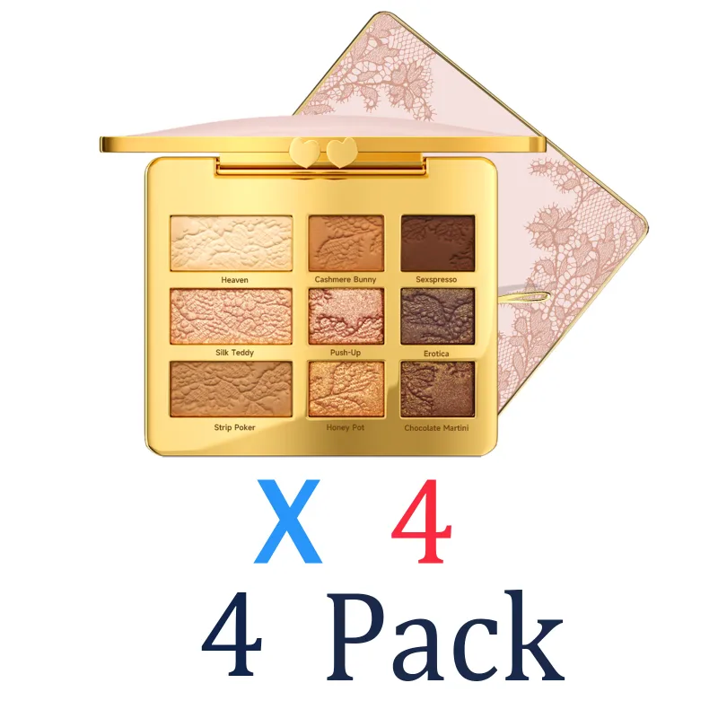 น่ารักเก๋ 9 สีอายแชโดว์ Palette Matte Shimmer อายแชโดว์ Mini แบบพกพาแต่งหน้า Palette อายแชโดว์อเนกประสงค์ — image 6