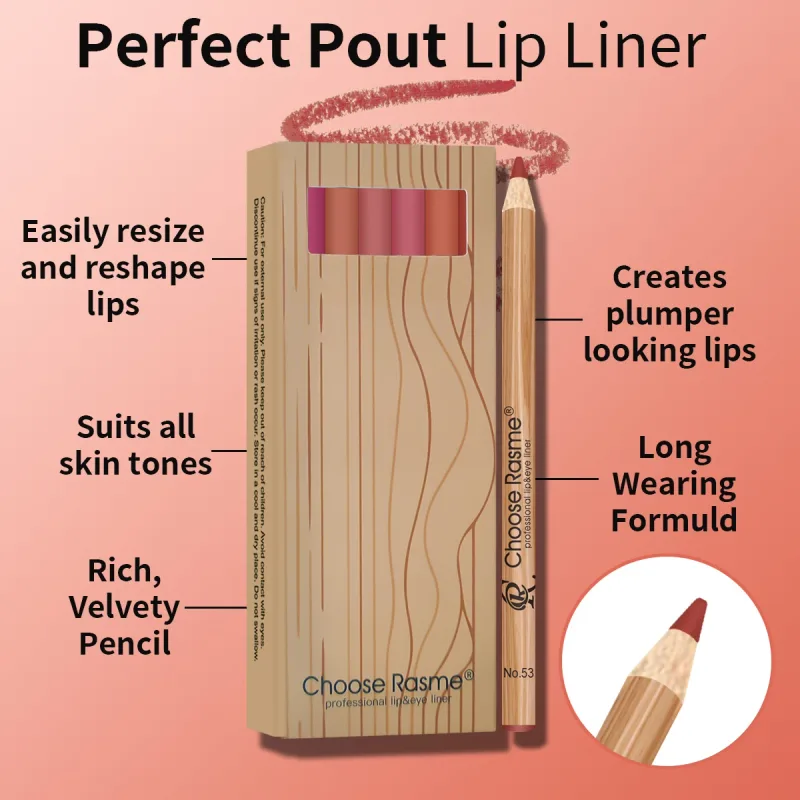 12 matte læbeforing blyantsæt farvegengivelse Nem makeup Vandtæt Holdbar læbe makeup Kosmetik Valentinsdag gave — image 4