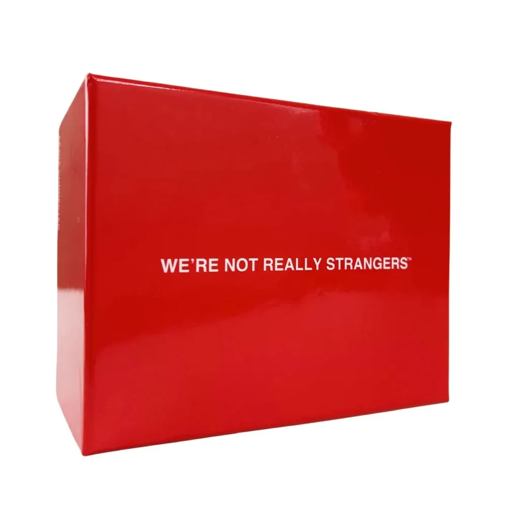 8 Stile „WE'RE NOT REALLY STRANGERS“ – ein interaktives Kartenspiel „Friendship Family Couples Edition“ – Eine „Best Friend Party“-Karte