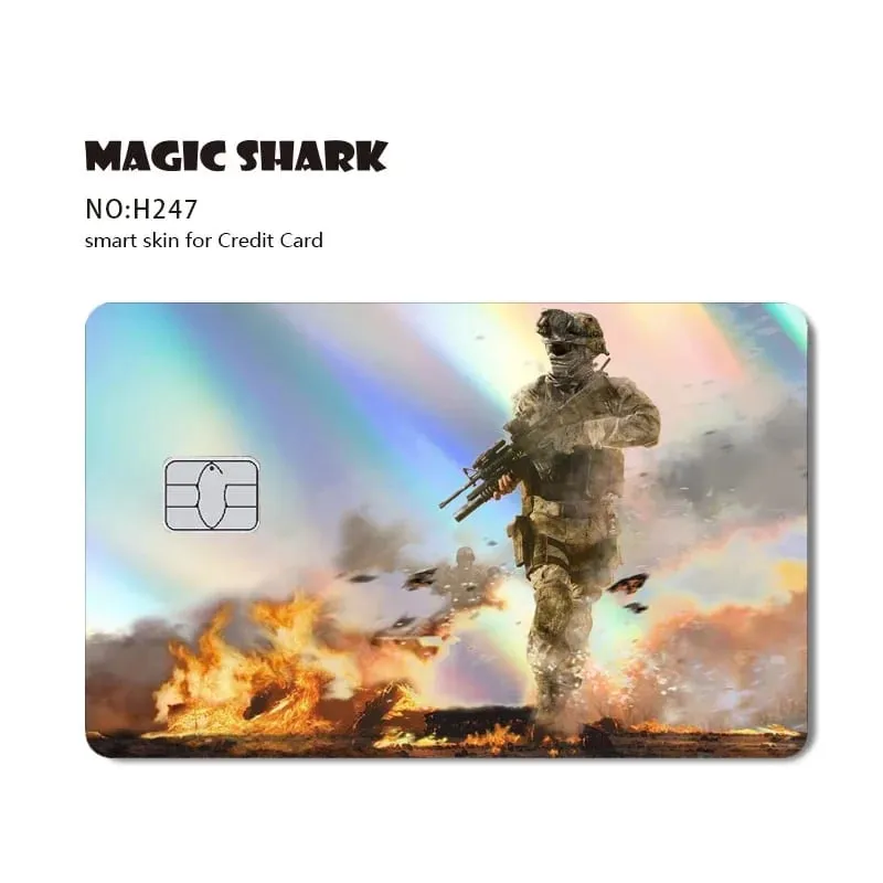 2026 New Cute Holographic Mouse Cat No Fade Laser Reflective Front Skin Cover Skin Sticker for Credit Card Debit Bank Card — image 11
