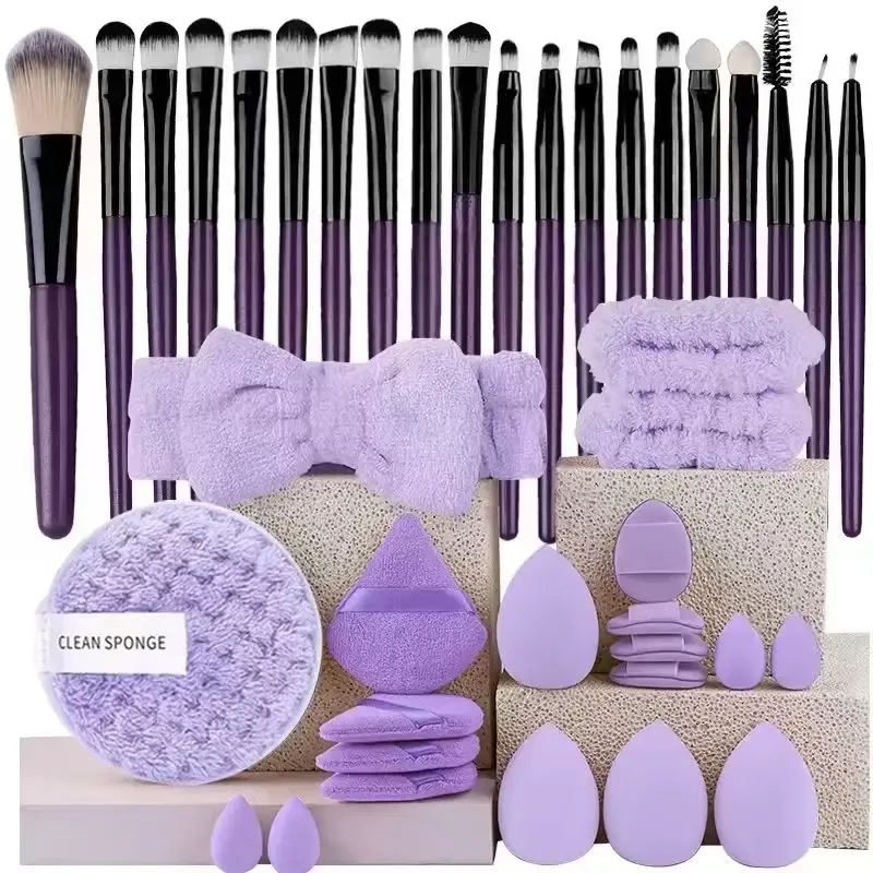 Make-up-Pinsel-Set, hochwertige synthetische Kabuki-Pinsel, Foundation, Concealer, Puder, Rouge, Blending, Gesicht, Lidschatten, Kosmetikpinsel, S — image 14